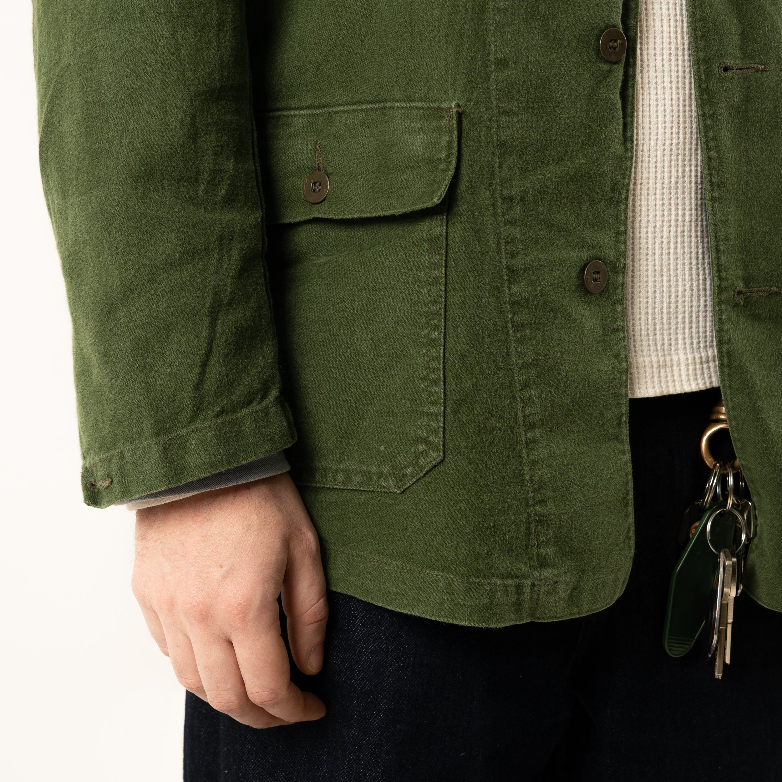 Swedish vintage cloth・* ② 120×130 SWEDISH USED CHORE JACKET — Universal Surplus