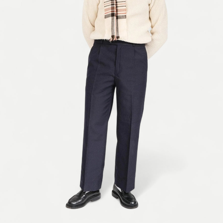 FRENCH NAVY TAILOR PANTS