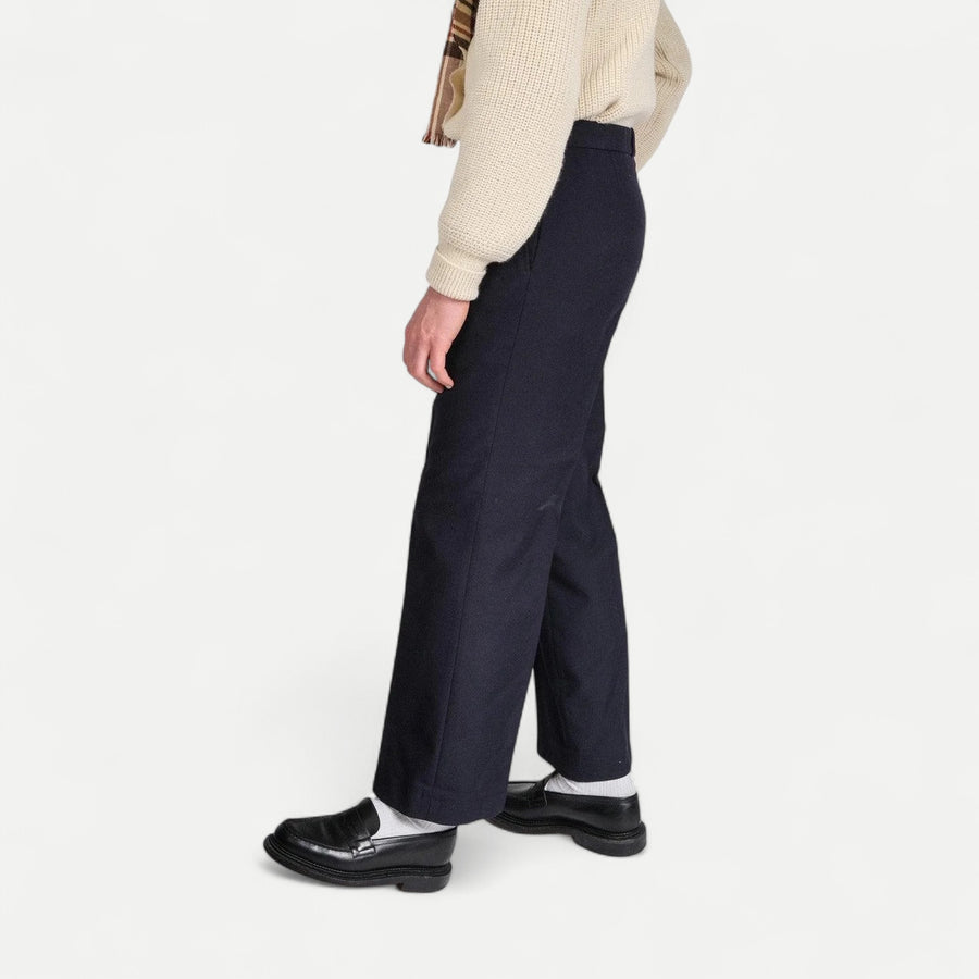 FRENCH NAVY TAILOR PANTS