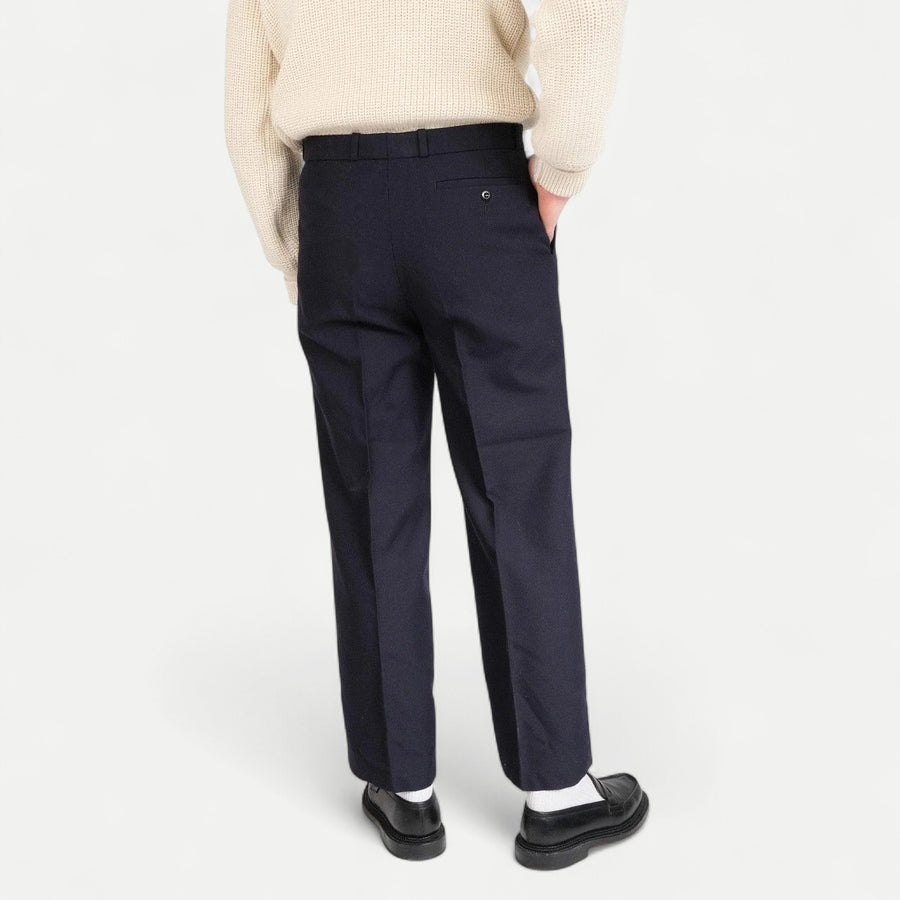 FRENCH NAVY TAILOR PANTS