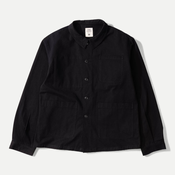 UNIVERSAL FRENCH ARMY WORK JACKET - NAVY BLUE — Universal Surplus