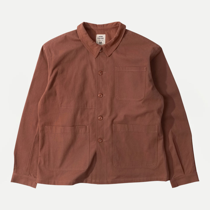 UNIVERSAL FRENCH ARMY WORK JACKET - OLIVE GREEN — Universal Surplus