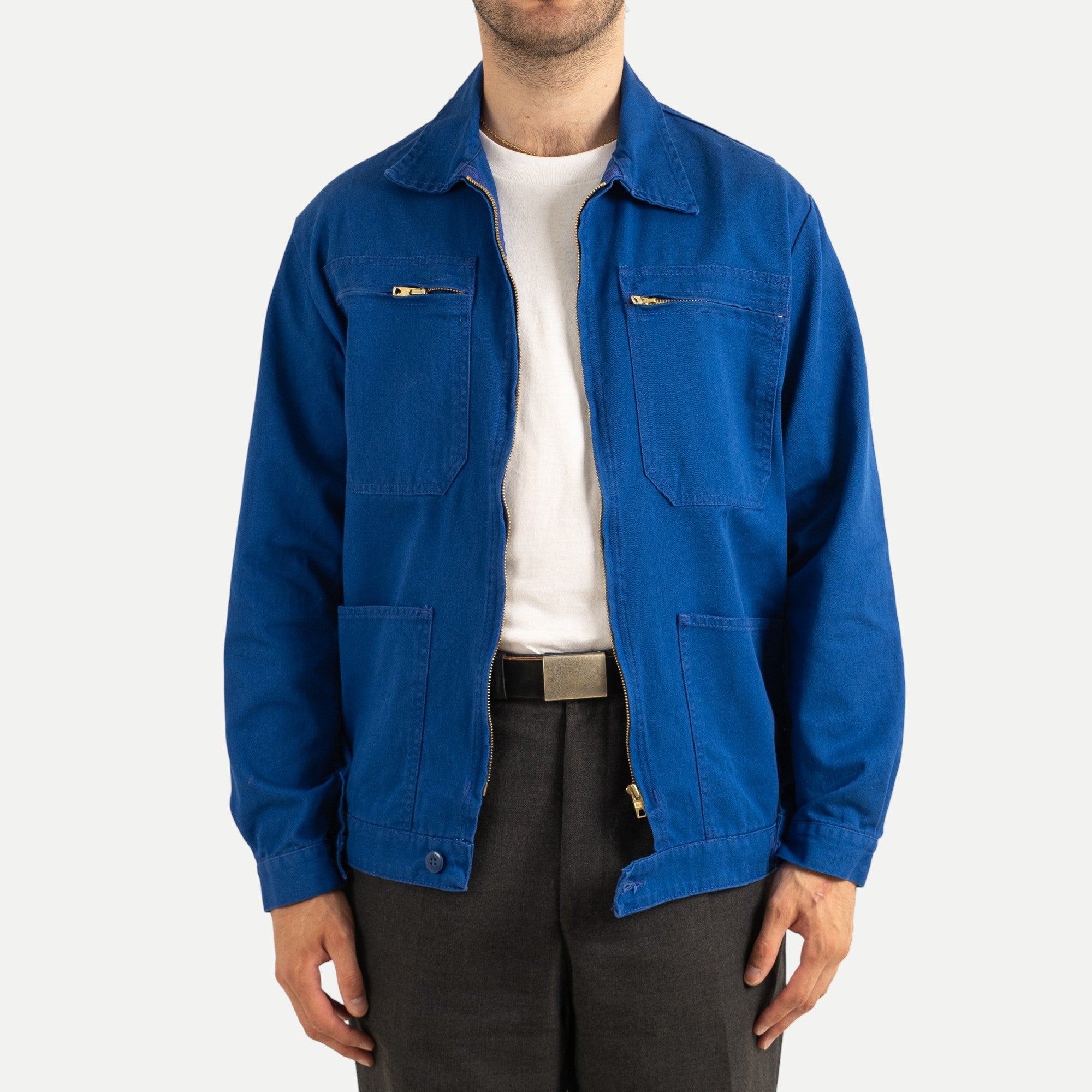 FRENCH ZIP ARMY WORK JACKET — Universal Surplus