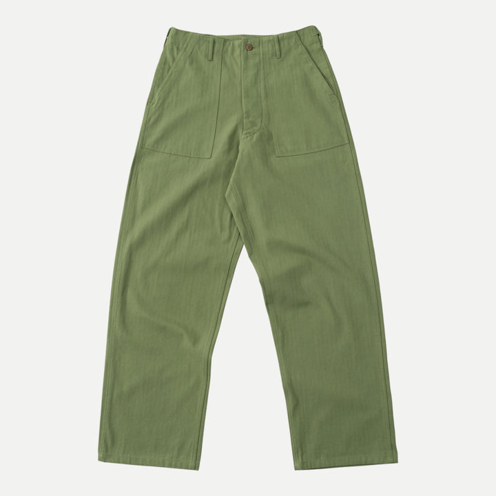 UNIVERSAL HBT FATIGUE PANTS - OLIVE GREEN — Universal Surplus