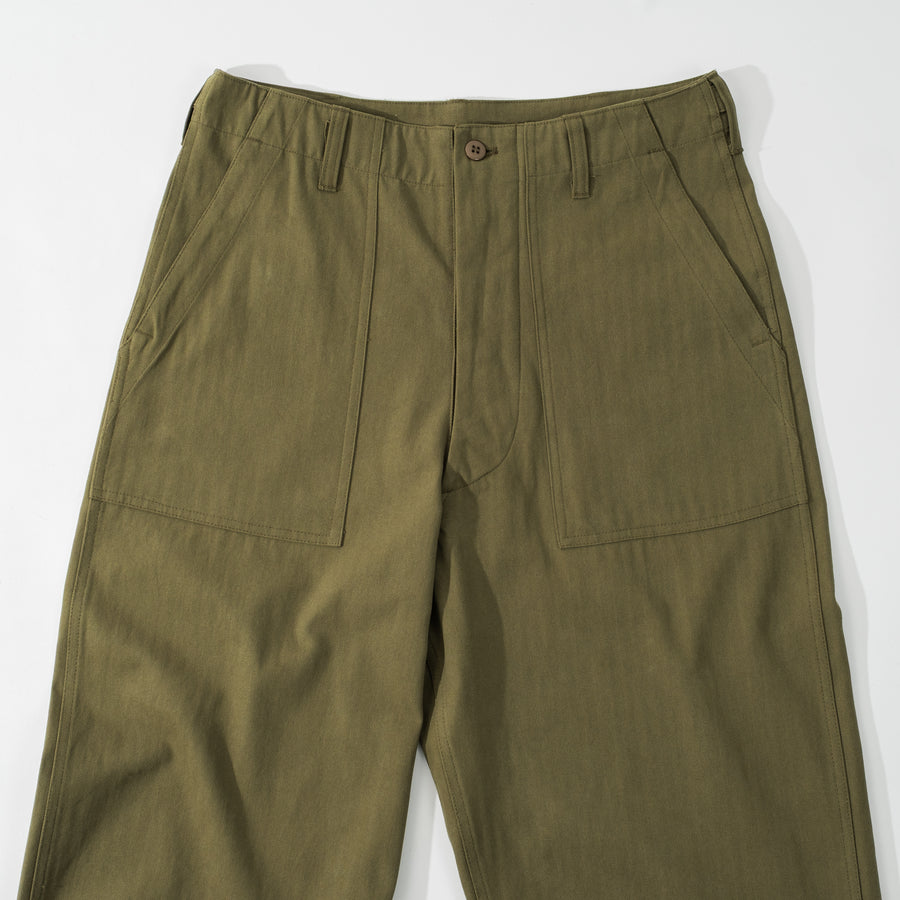 UNIVERSAL HBT FATIGUE PANTS - OLIVE GREEN
