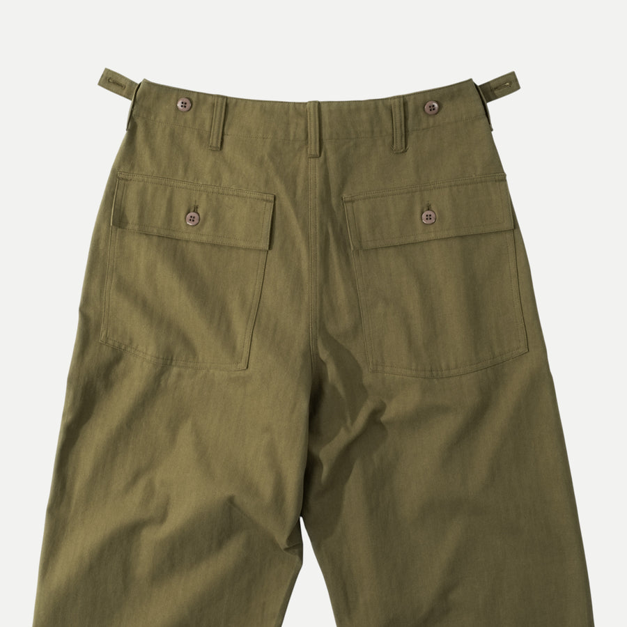 UNIVERSAL HBT FATIGUE PANTS - OLIVE GREEN