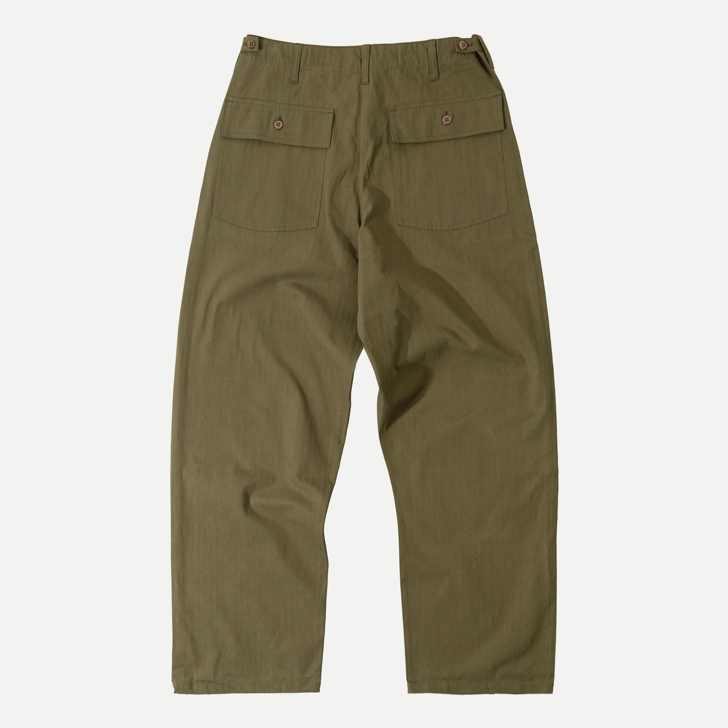 UNIVERSAL HBT FATIGUE PANTS - OLIVE GREEN — Universal Surplus