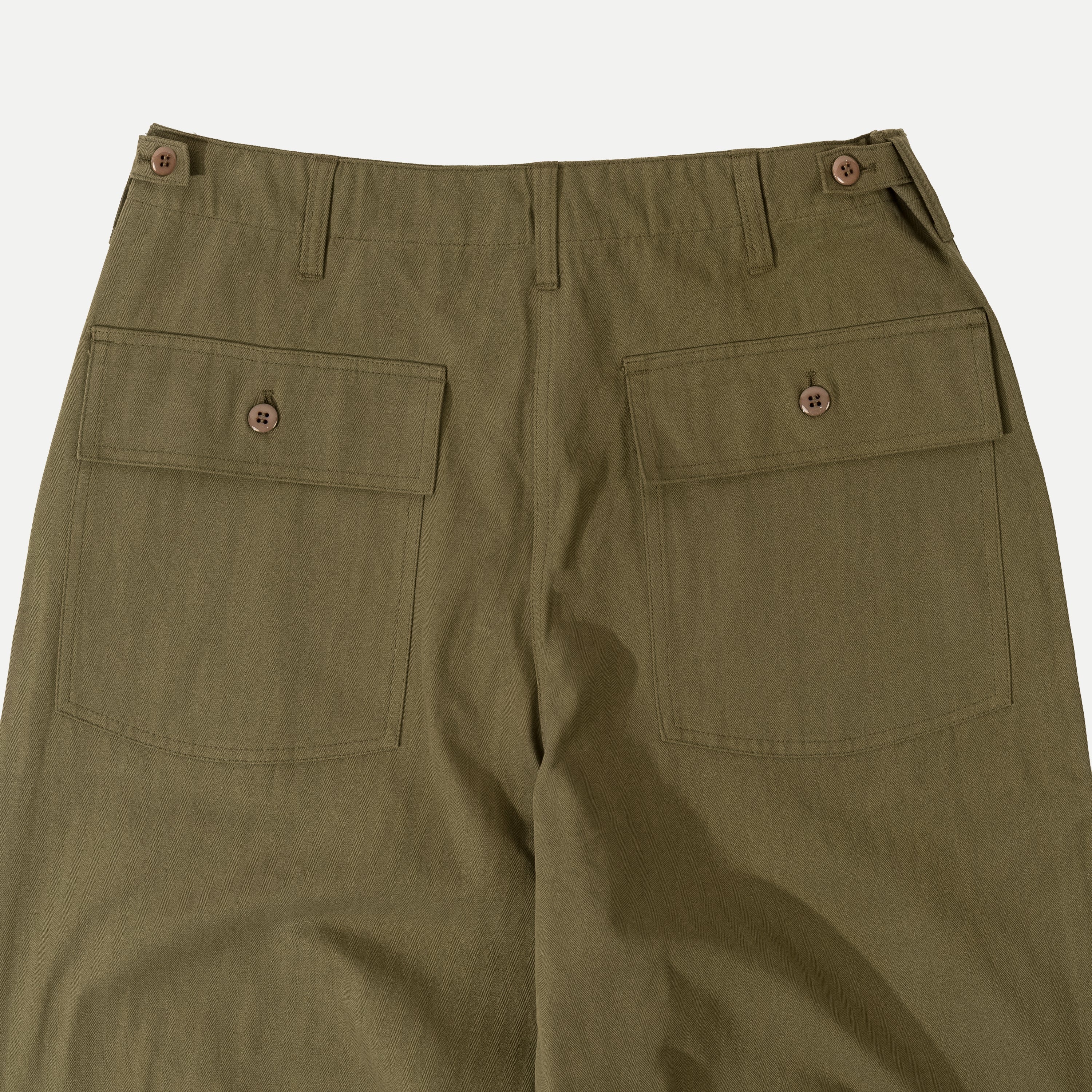 UNIVERSAL HBT FATIGUE PANTS - OLIVE GREEN — Universal Surplus