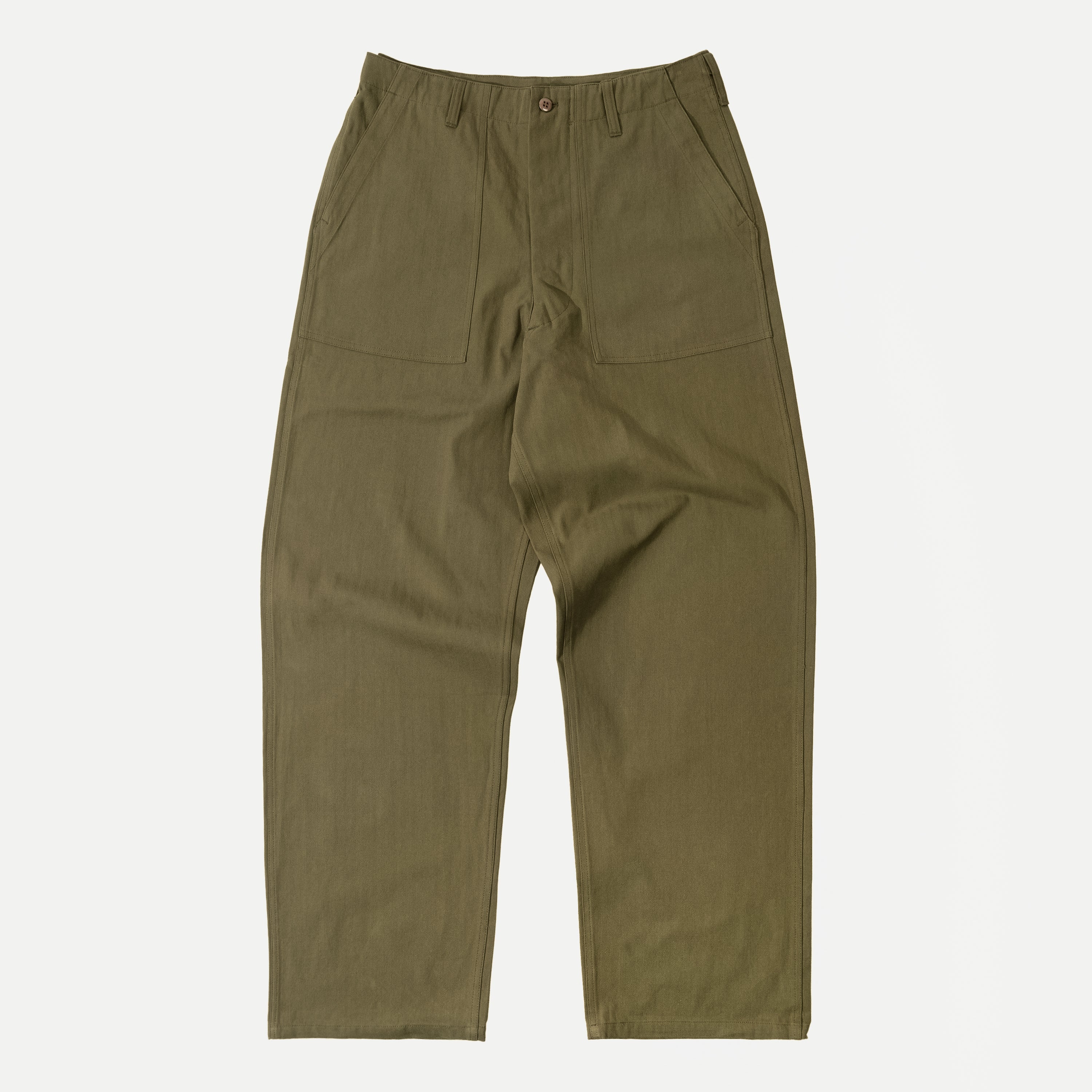 UNIVERSAL HBT FATIGUE PANTS - OLIVE GREEN — Universal Surplus