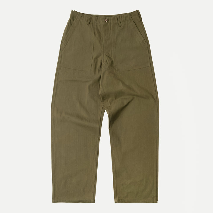 UNIVERSAL HBT FATIGUE PANTS - OLIVE GREEN — Universal Surplus
