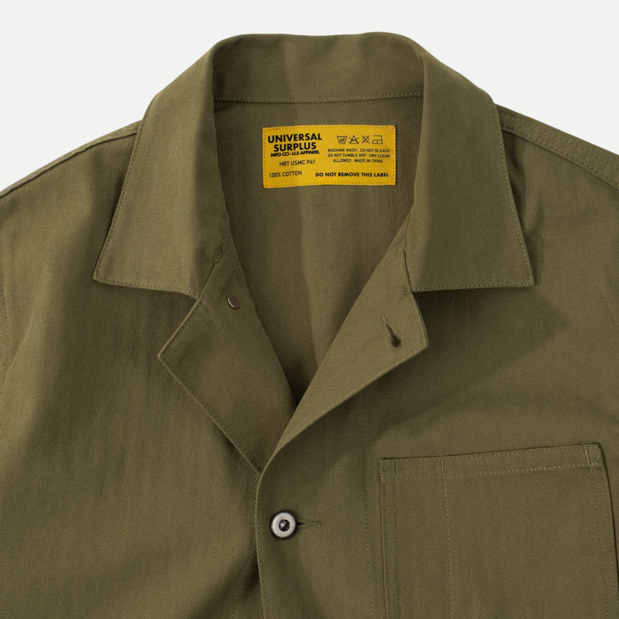 UNIVERSAL AMERICAN WORK JACKET - OLIVE GREEN