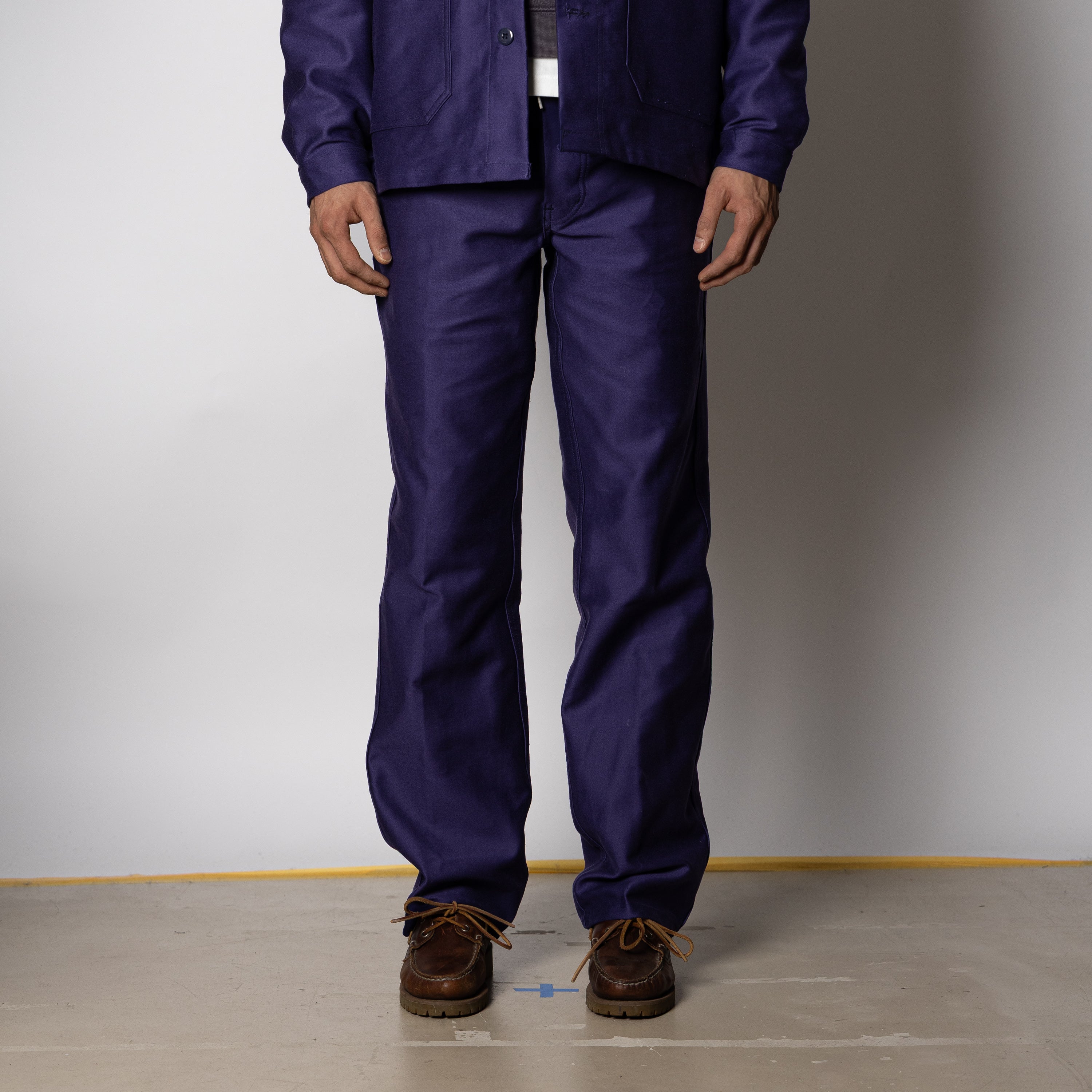FRENCH MOLESKIN WORK PANTS - NAVY — Universal Surplus FRENCH MOLESKIN WORK PANTS - NAVY — Universal Surplus