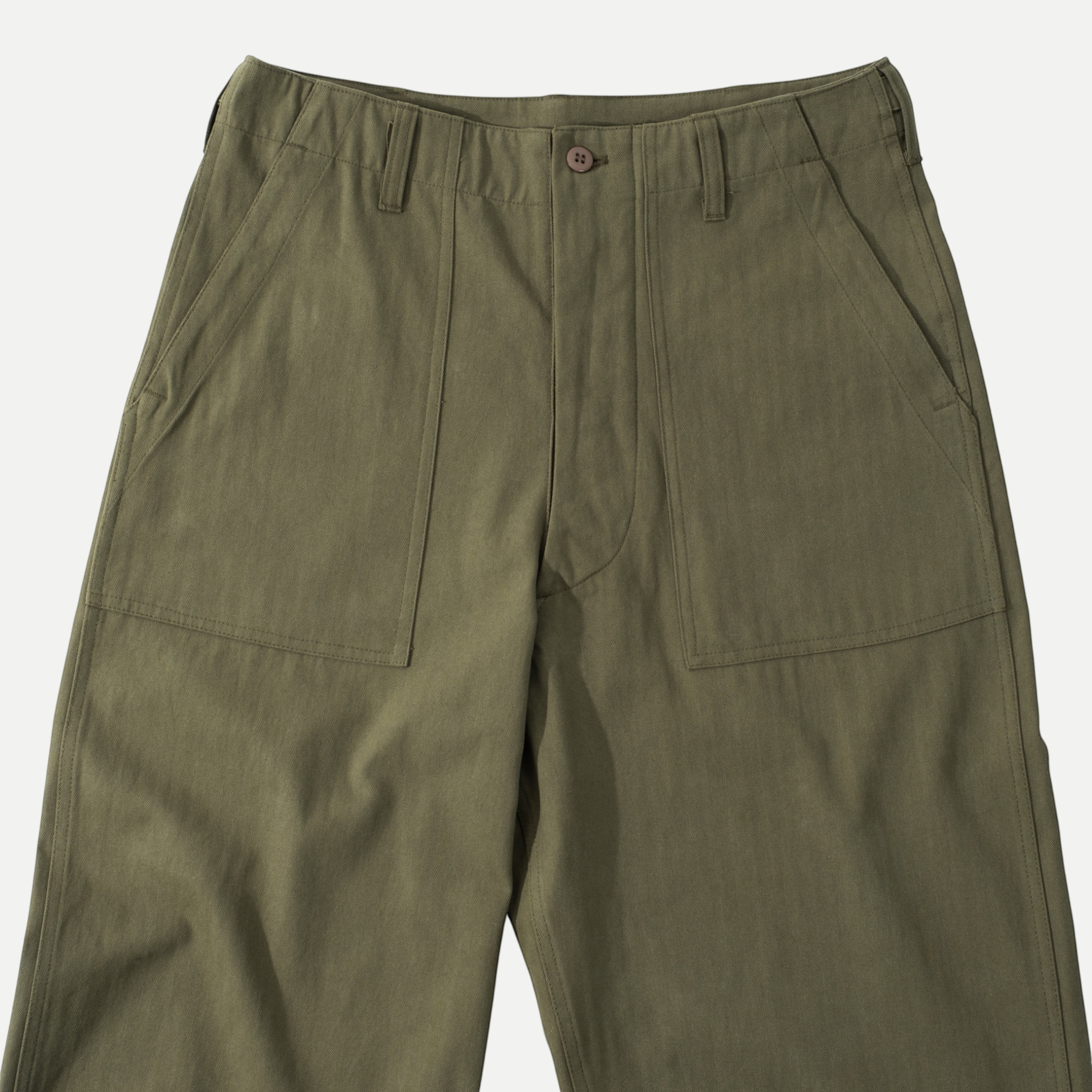 UNIVERSAL HBT FATIGUE PANTS - OLIVE GREEN — Universal Surplus