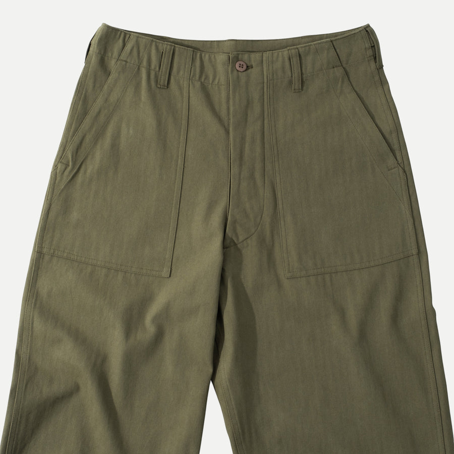 UNIVERSAL HBT FATIGUE PANTS - OLIVE GREEN — Universal Surplus