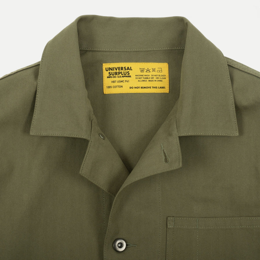 UNIVERSAL AMERICAN WORK JACKET - OLIVE GREEN