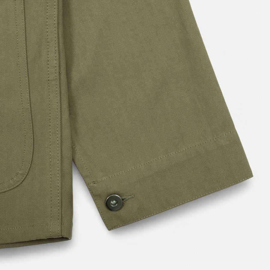 UNIVERSAL AMERICAN WORK JACKET - OLIVE GREEN