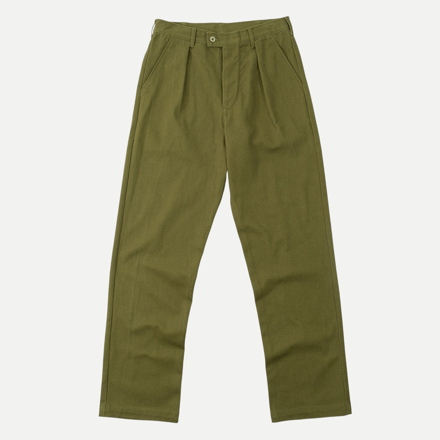 UNIVERSAL SWEDISH FATIGUE PANTS - OLIVE GREEN