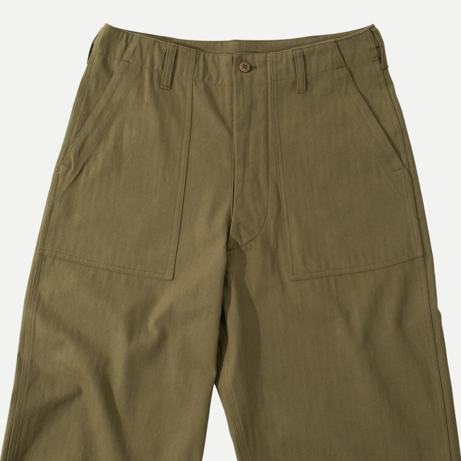 UNIVERSAL HBT FATIGUE PANTS - OLIVE GREEN