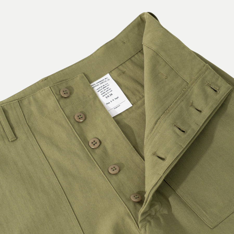 UNIVERSAL HBT FATIGUE PANTS - GREEN