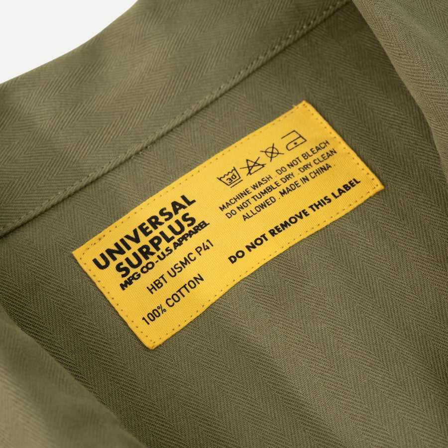 UNIVERSAL AMERICAN WORK JACKET - OLIVE GREEN