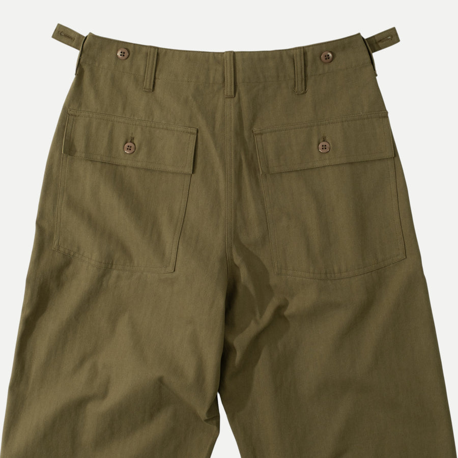 UNIVERSAL HBT FATIGUE PANTS - OLIVE GREEN