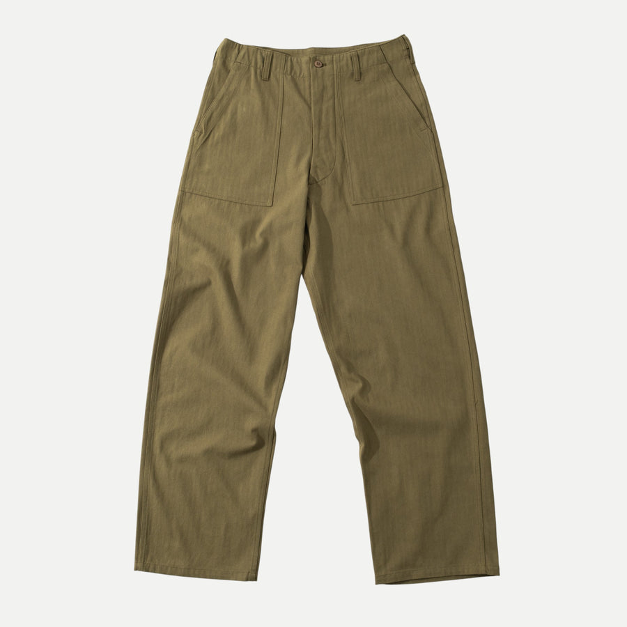 UNIVERSAL HBT FATIGUE PANTS - OLIVE GREEN