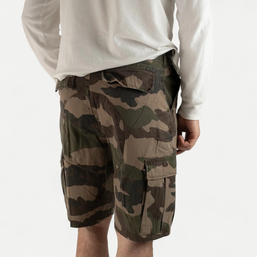 US WOODLAND CAMO CARGO SHORT
