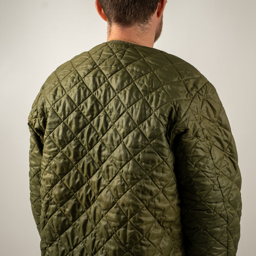 80s BELGIAN ARMY QUILTED LINER