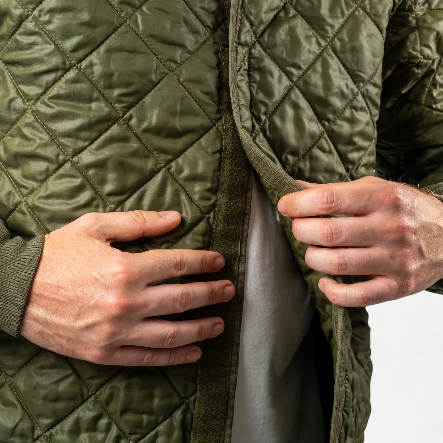 80s BELGIAN ARMY QUILTED LINER — Universal Surplus