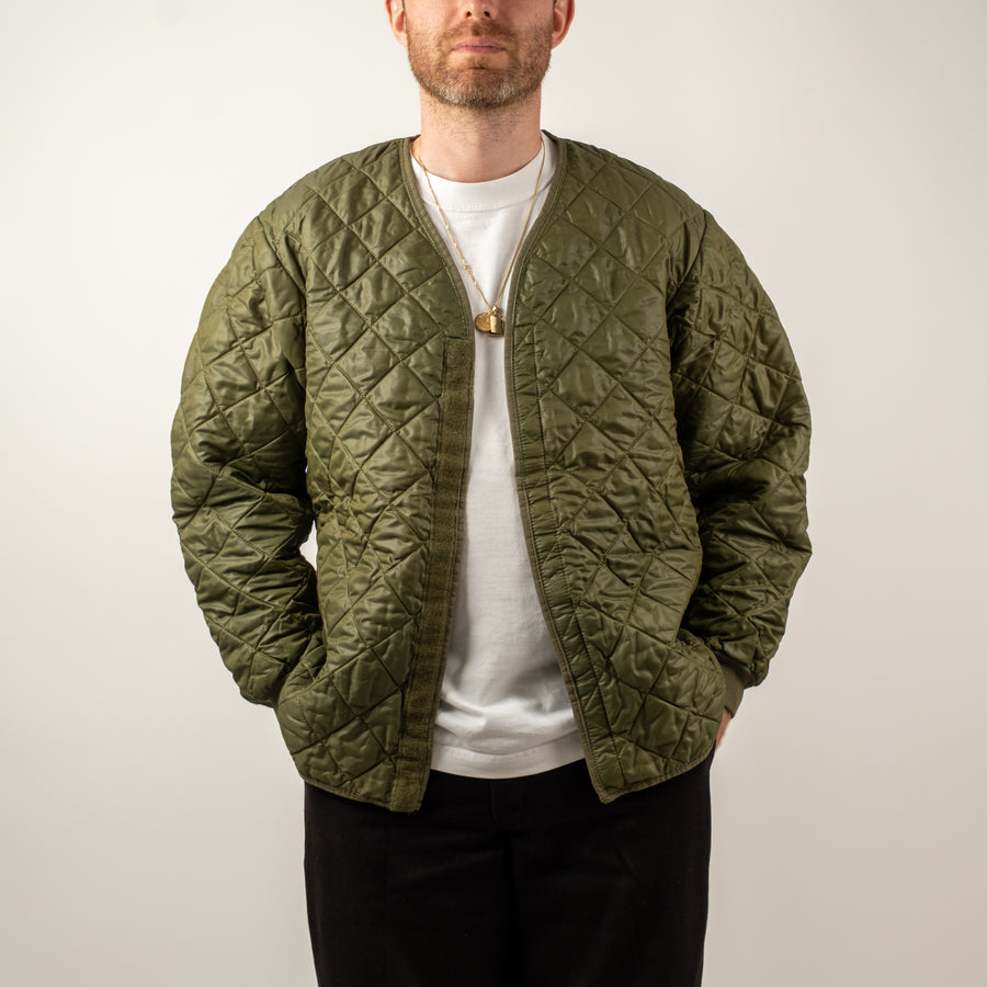 80s BELGIAN ARMY QUILTED LINER