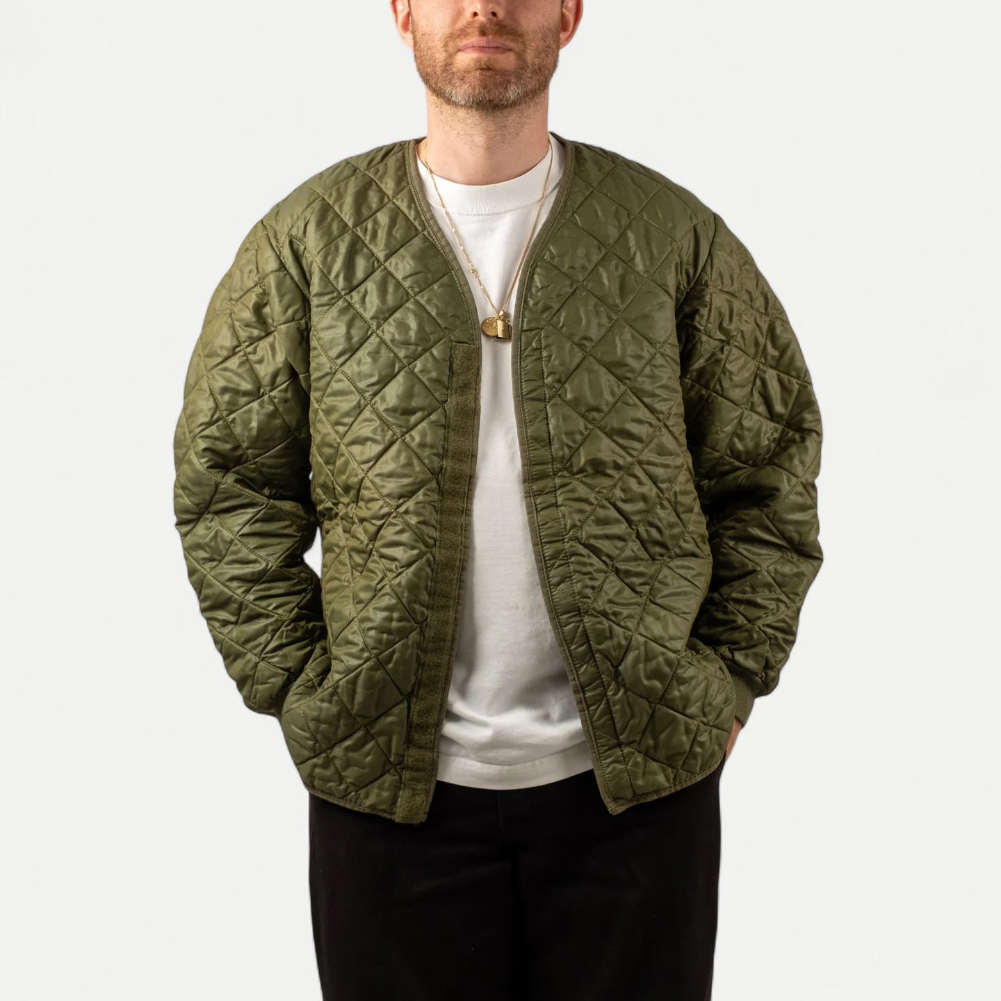 80s BELGIAN ARMY QUILTED LINER — Universal Surplus