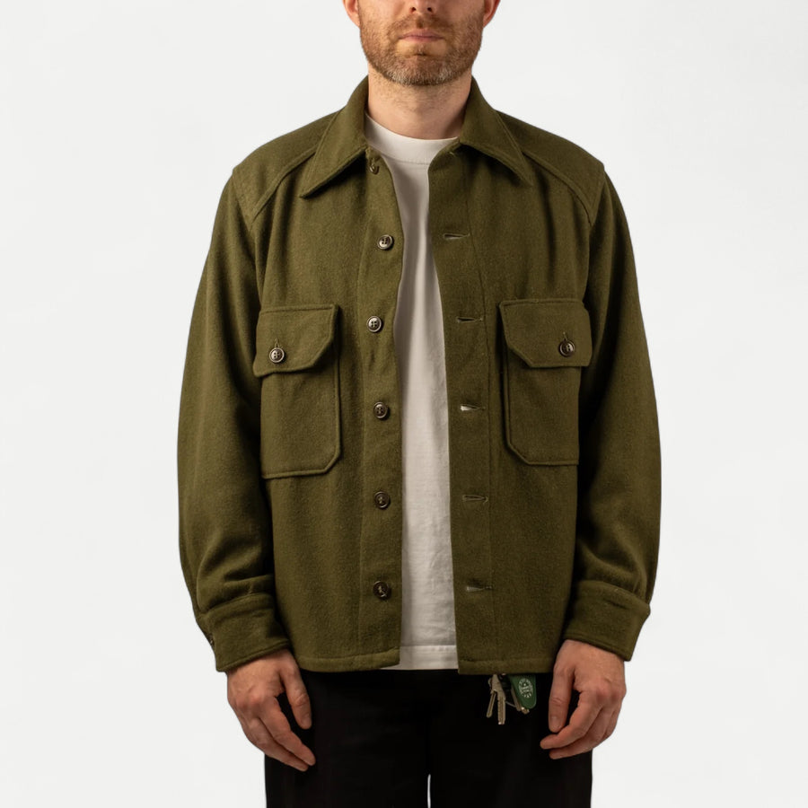 US ARMY OG108 WOOL SHIRT