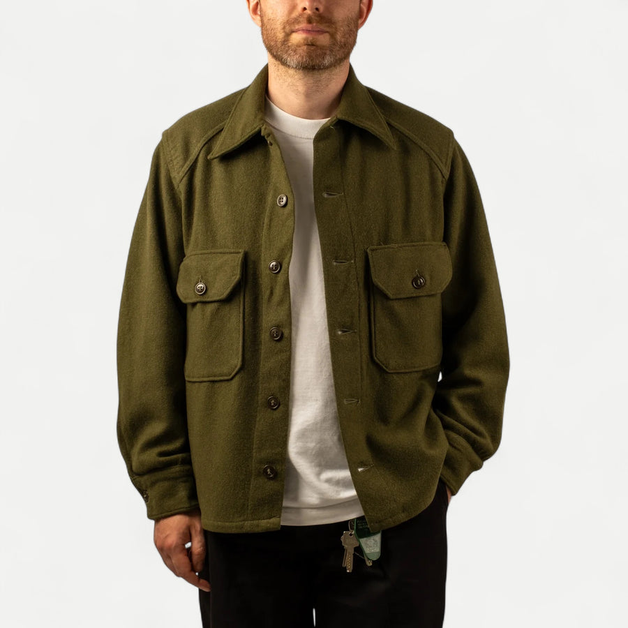US ARMY OG108 WOOL SHIRT