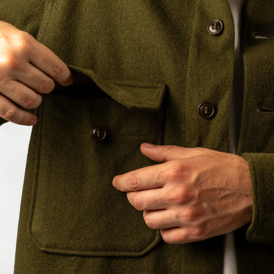 US ARMY OG108 WOOL SHIRT