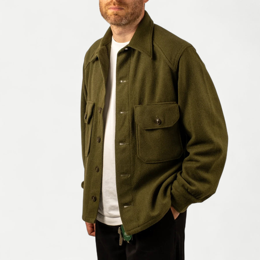 US ARMY OG108 WOOL SHIRT