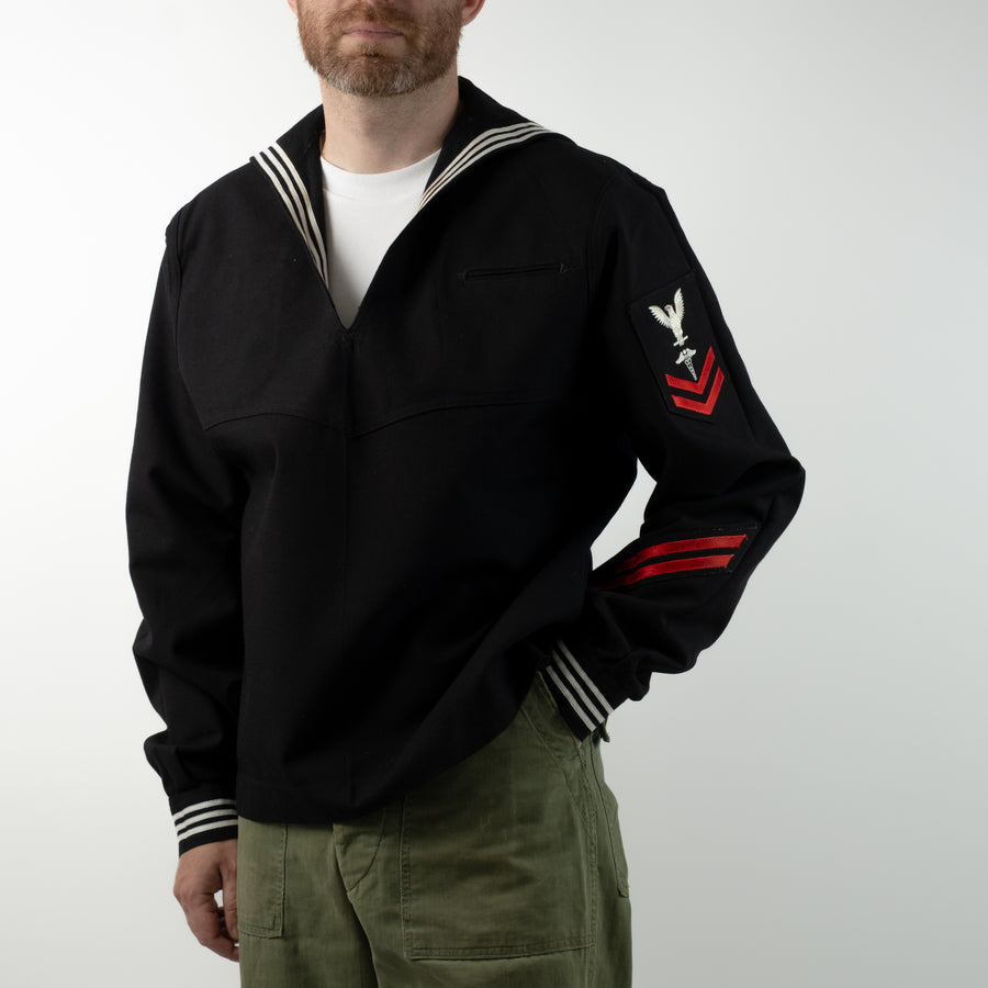 USN PATCHED CRACKER JACK JUMPER