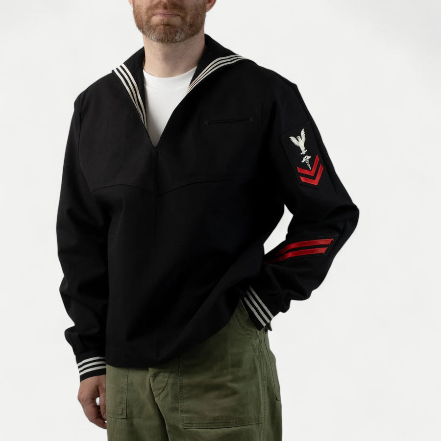 USN PATCHED CRACKER JACK JUMPER