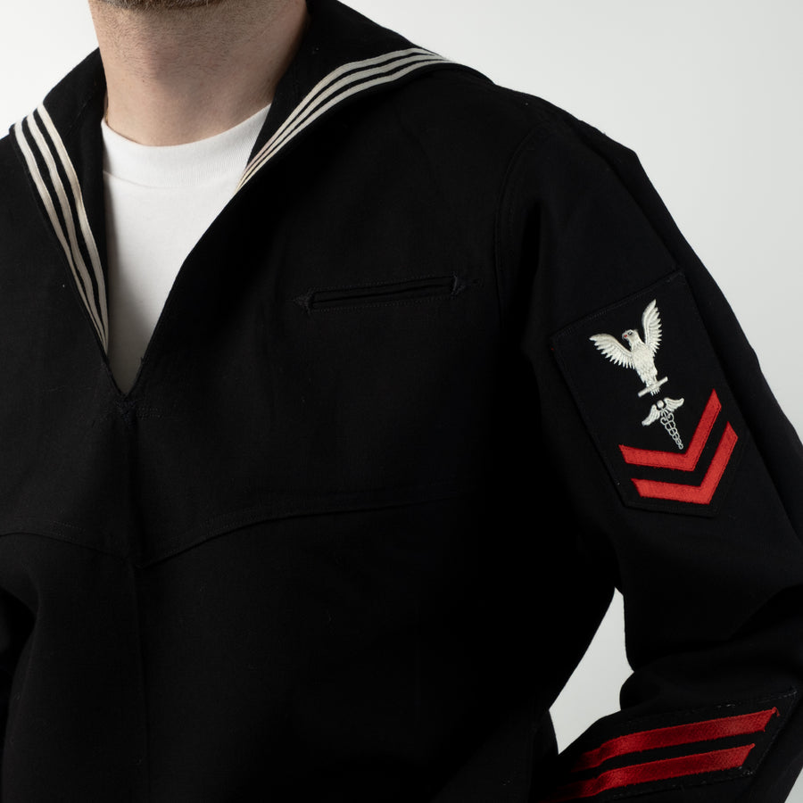 USN PATCHED CRACKER JACK JUMPER