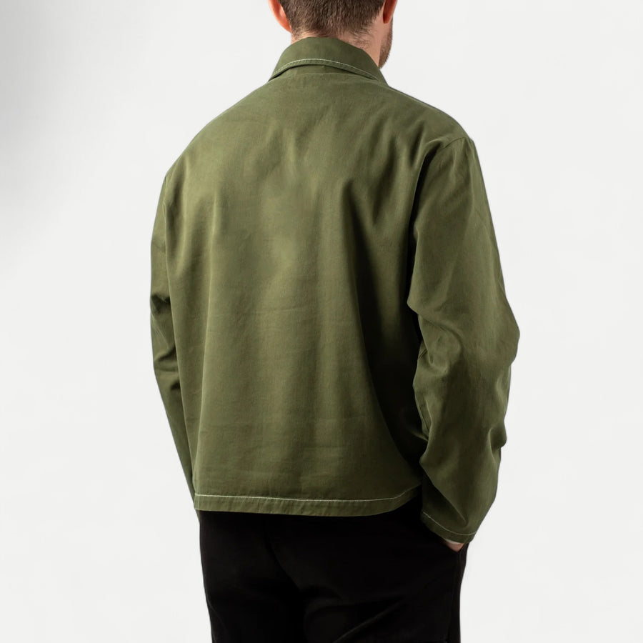 SAILOR WORK SHIRT - OLIVE GREEN