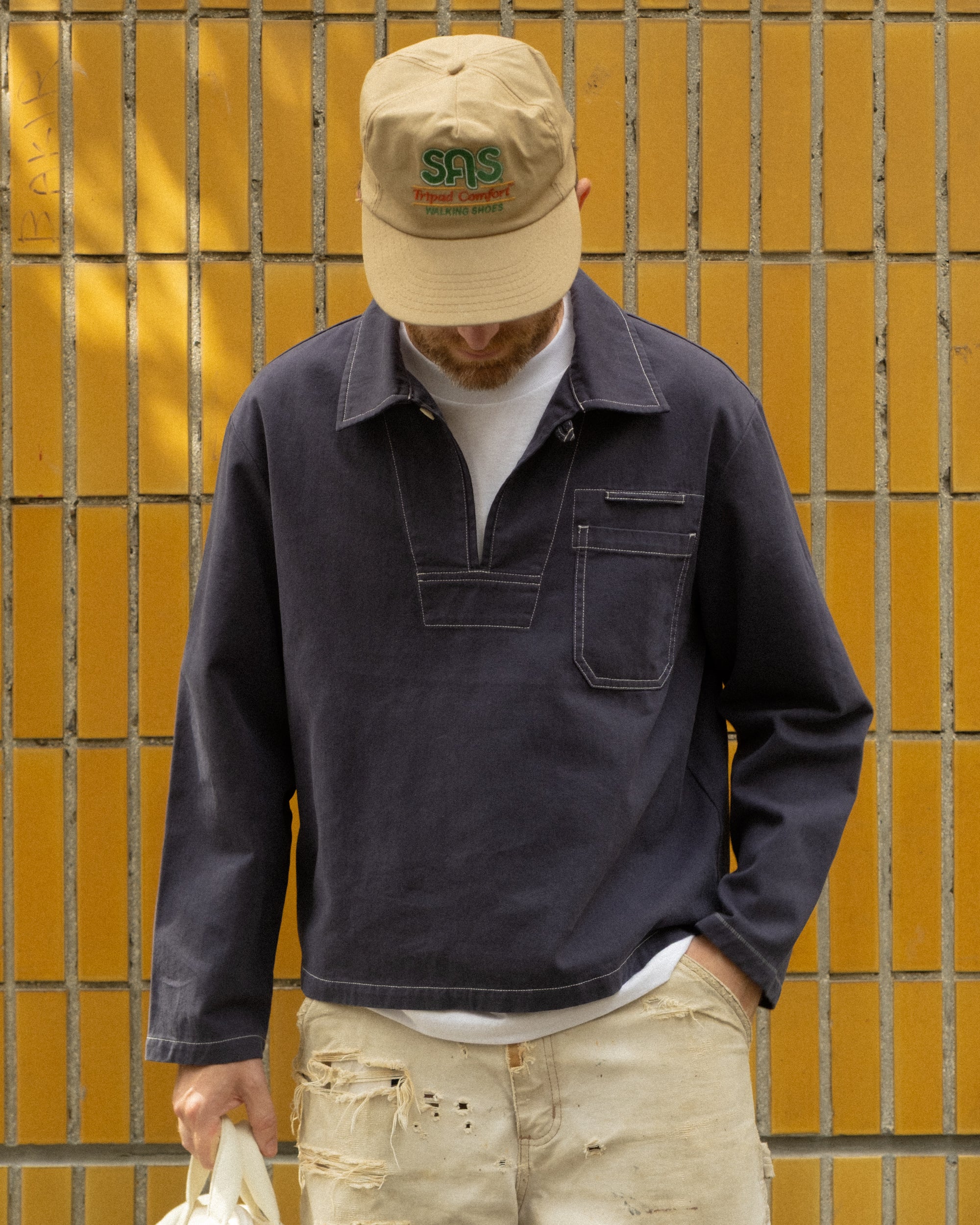 UNIVERSAL SAILOR WORK SHIRT - NAVY — Universal Surplus