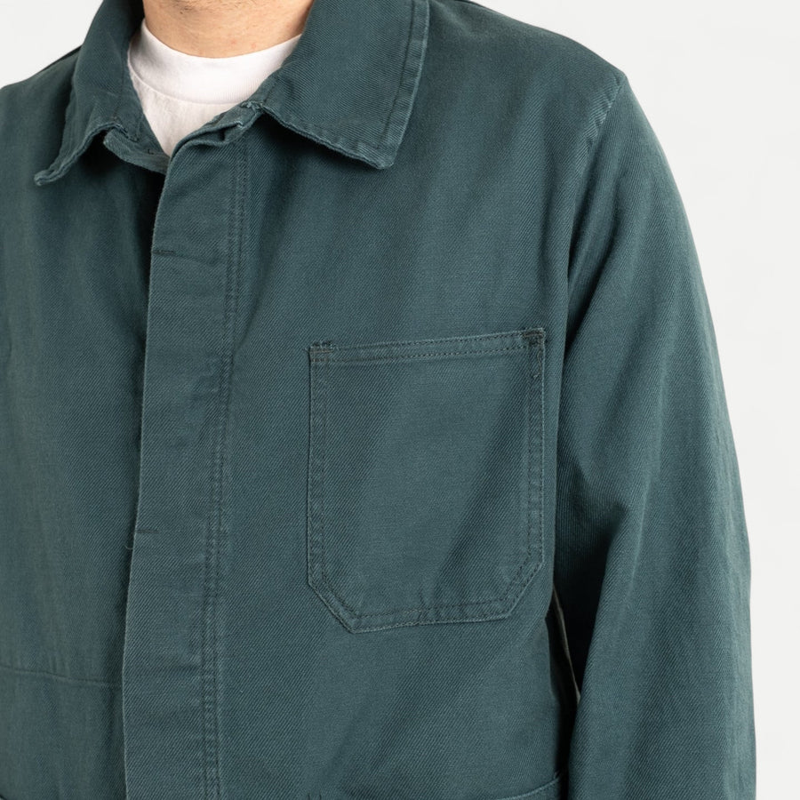 FRENCH CHORE JACKET - DARK GREEN