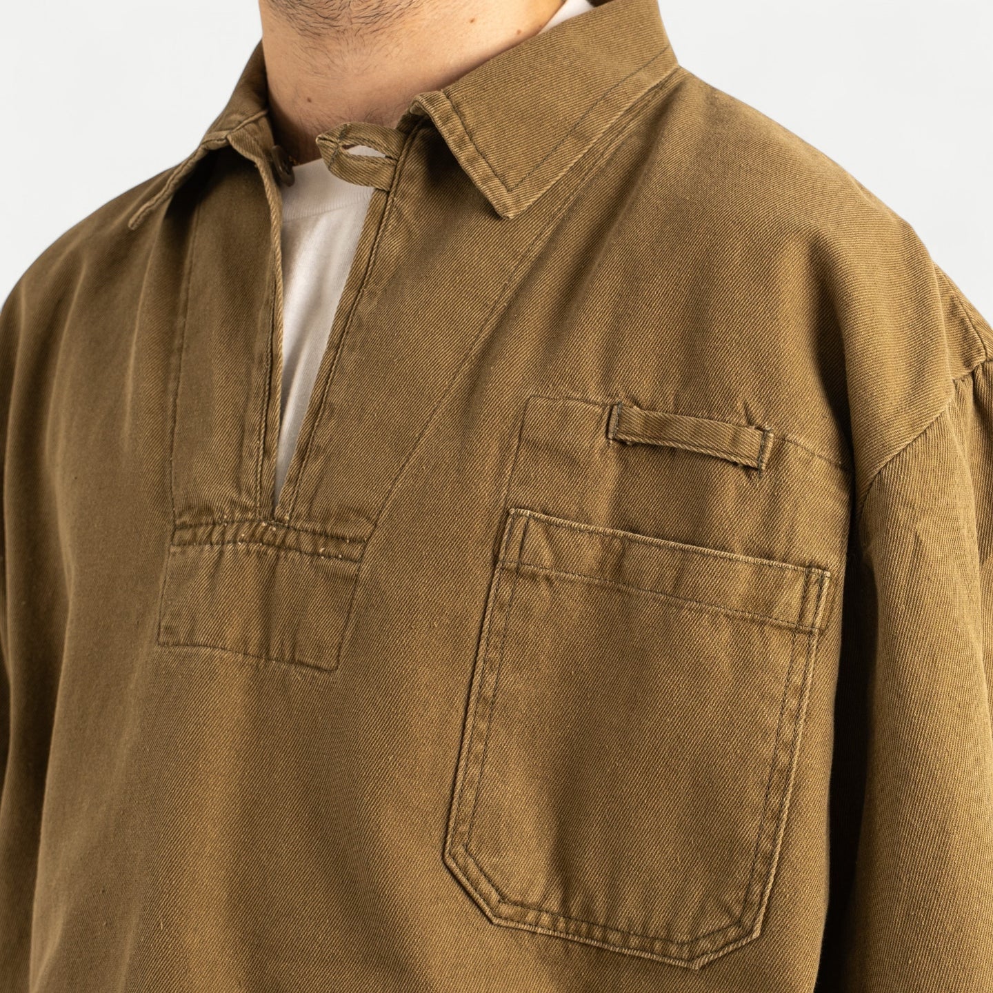 KAKI SAILOR WORK SHIRT — Universal Surplus