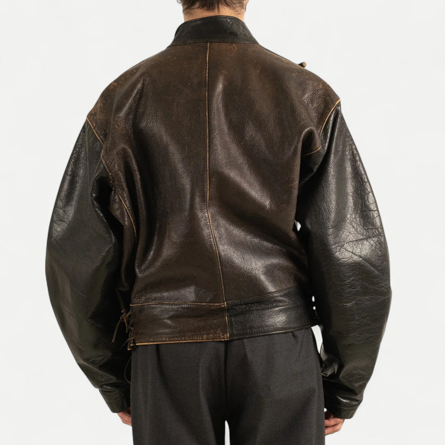 SWEDISH MOTORCYCLE LEATHER JACKET