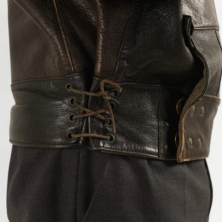 SWEDISH MOTORCYCLE LEATHER JACKET