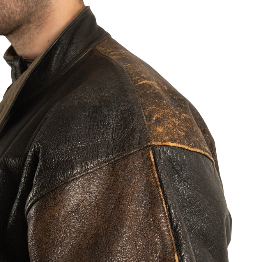 SWEDISH MOTORCYCLE LEATHER JACKET