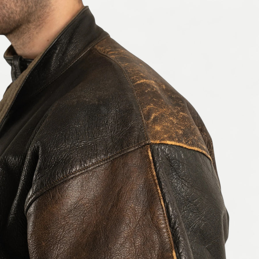 SWEDISH MOTORCYCLE LEATHER JACKET