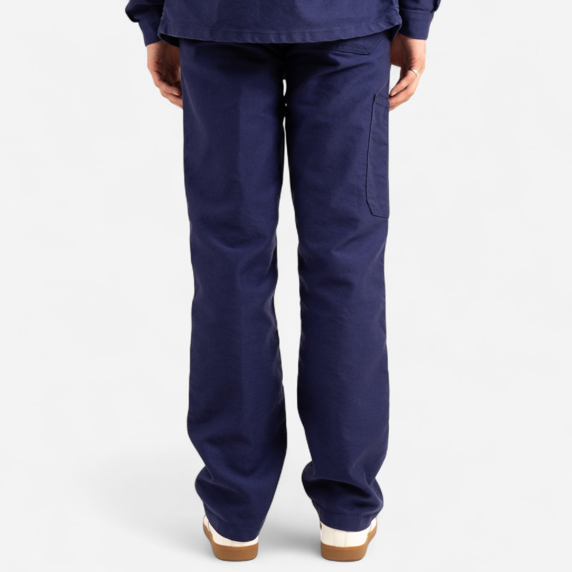 FRENCH MOLESKIN WORK PANTS - NAVY — Universal Surplus