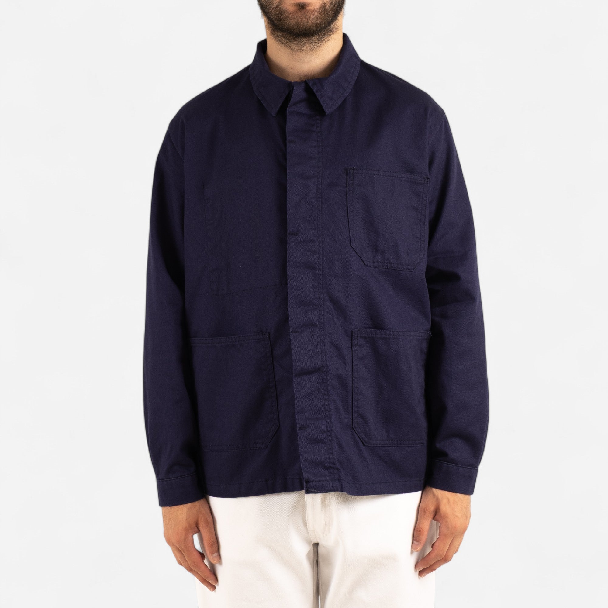 ジャケット・アウター 1950s french work jacket NAVY MILITARY Vintage French Workwear Jacket – Wolf Clothing Collective Ltd