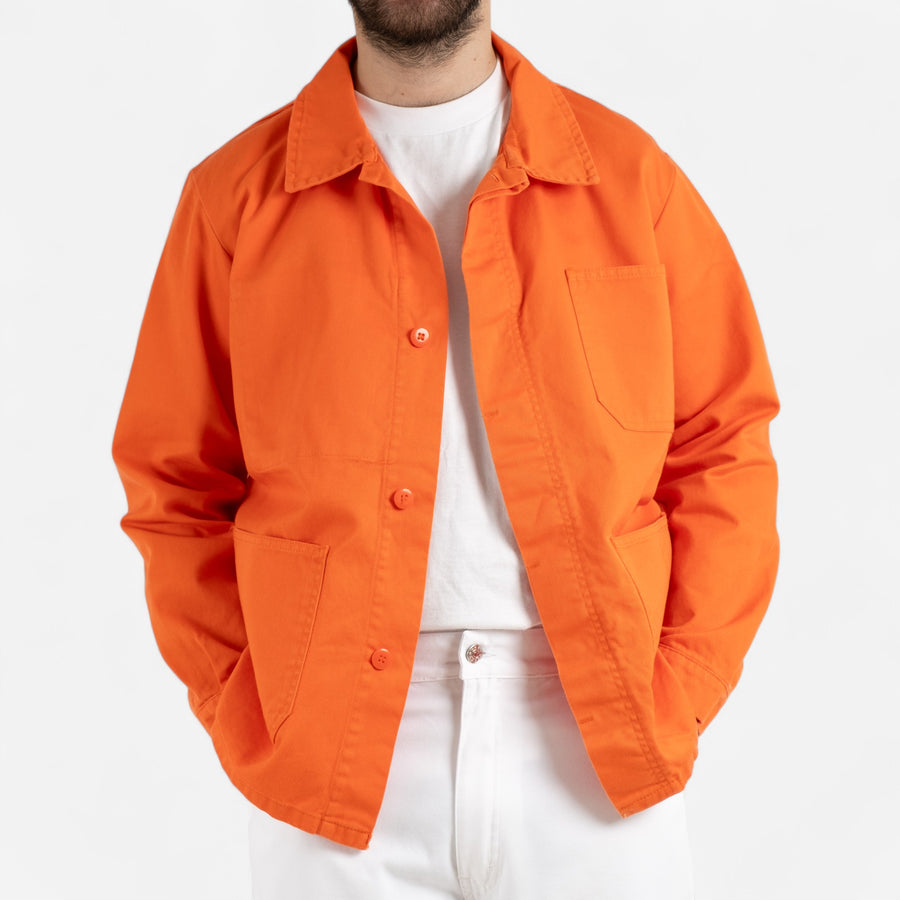 FRENCH CHORE JACKET - ORANGE