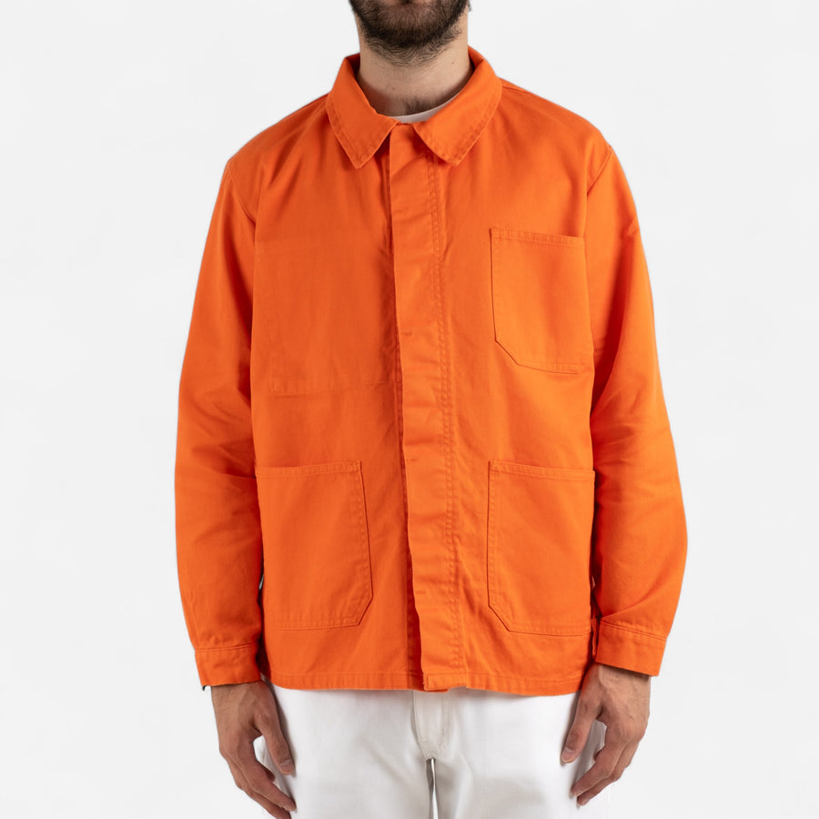 FRENCH CHORE JACKET - ORANGE